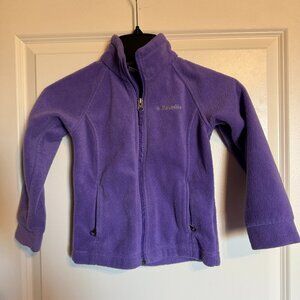 Columbia Girls' Full-Zip Fleece Jacket – Size XXS